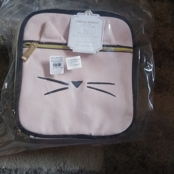 COPY - Pottery Barn Teen The Blush Kitty Classic Lunch Bag - NWT - Picture 6 of 7